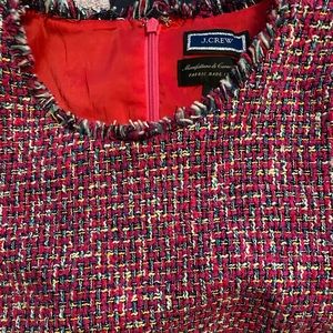 J. Crew Resume Dress in Italian Tweed